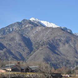 １７年２月２１日甲斐駒ケ岳冬景色遠望
